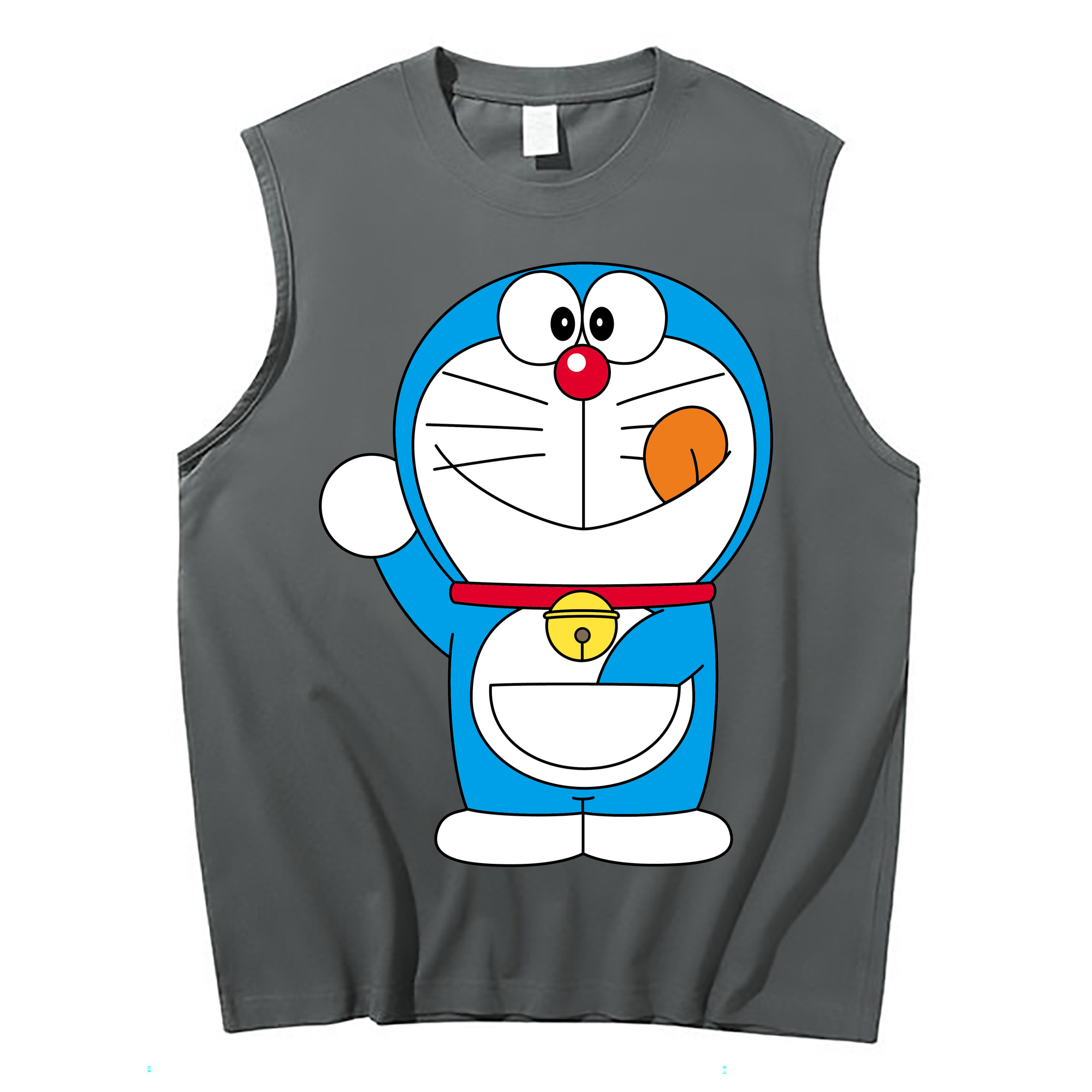 （画像用） ドラえもん Doraemon コットン100％タンクトップ（フロントプリント）